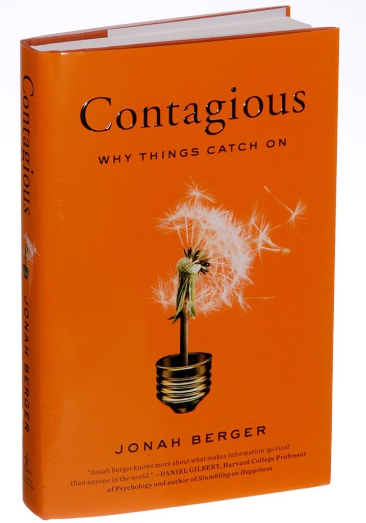 Contagious book - great book to help marketing for accountants
